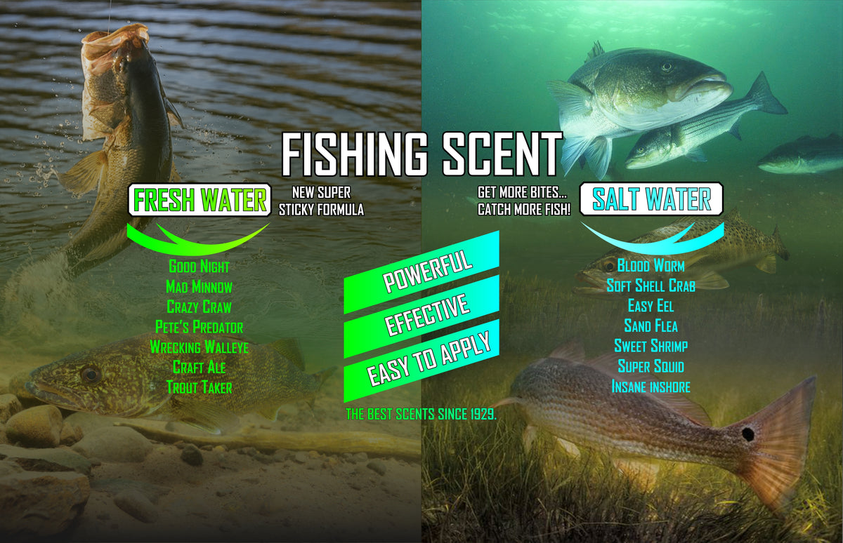 Scents and more scents that attract fish and fishermen - In-Fisherman